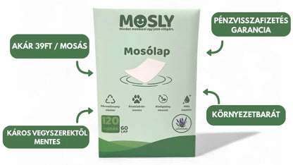 mosly mosólap termékkép adatok környezetbarát, pénzvisszafizetés garancia