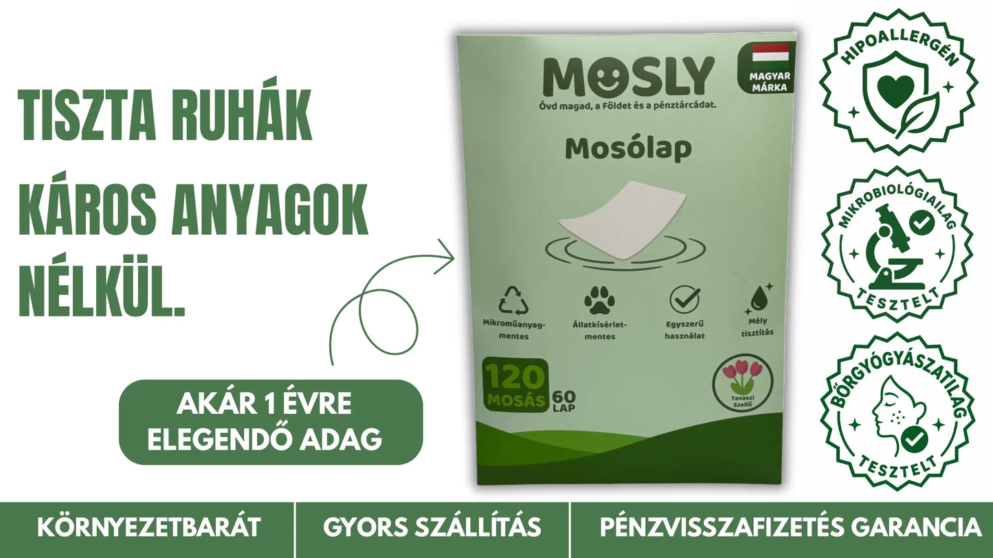Mosly Mosólap - 120 mosásra