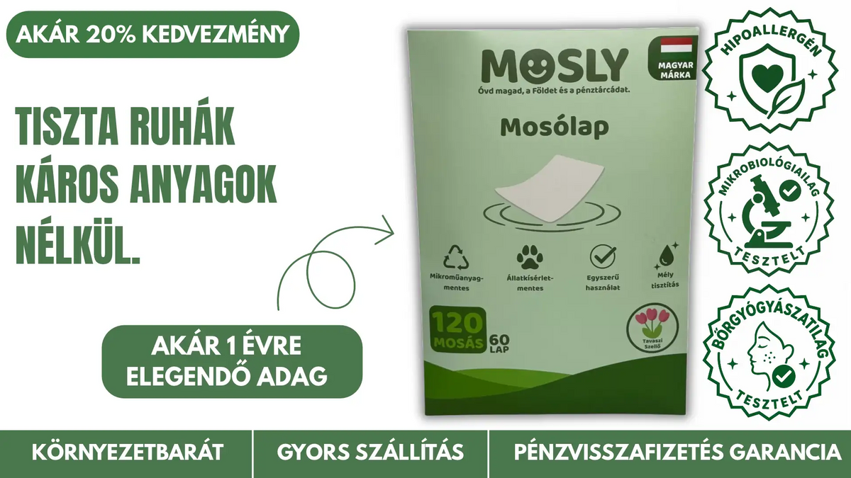 Mosly Mosólap 120 mosásra