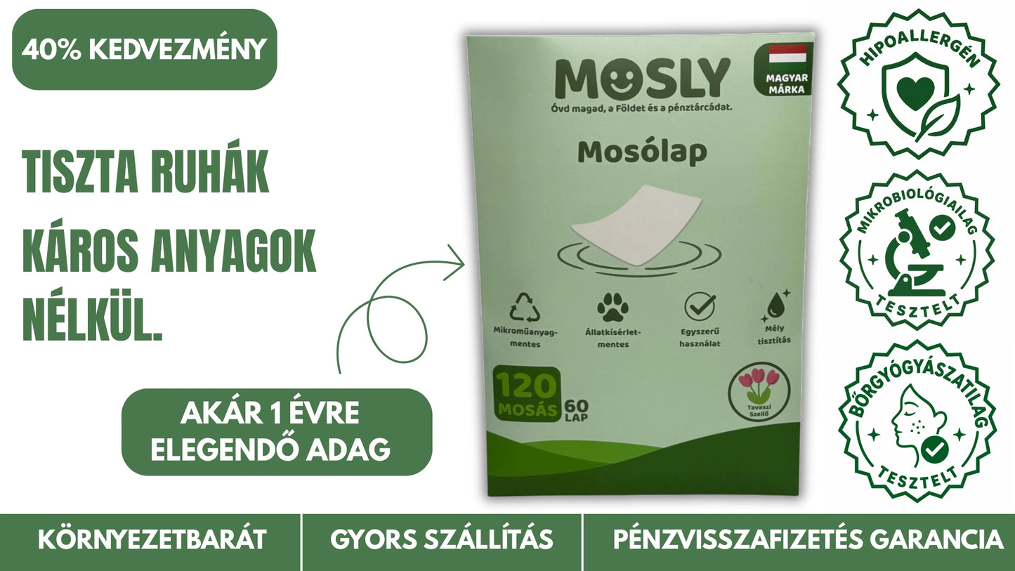 Mosly Mosólap 120 mosásra