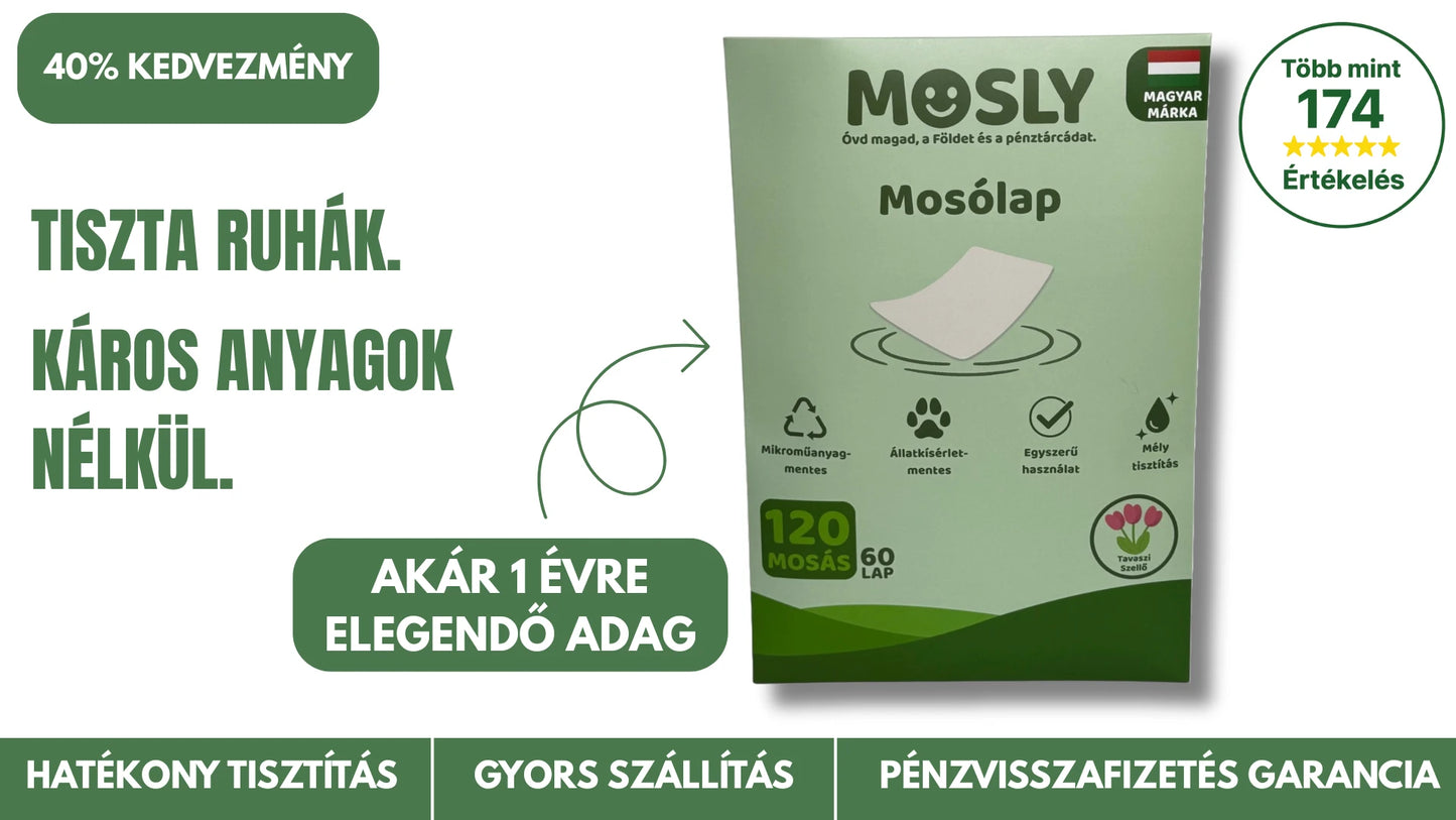 Mosly Mosólap 120 mosásra